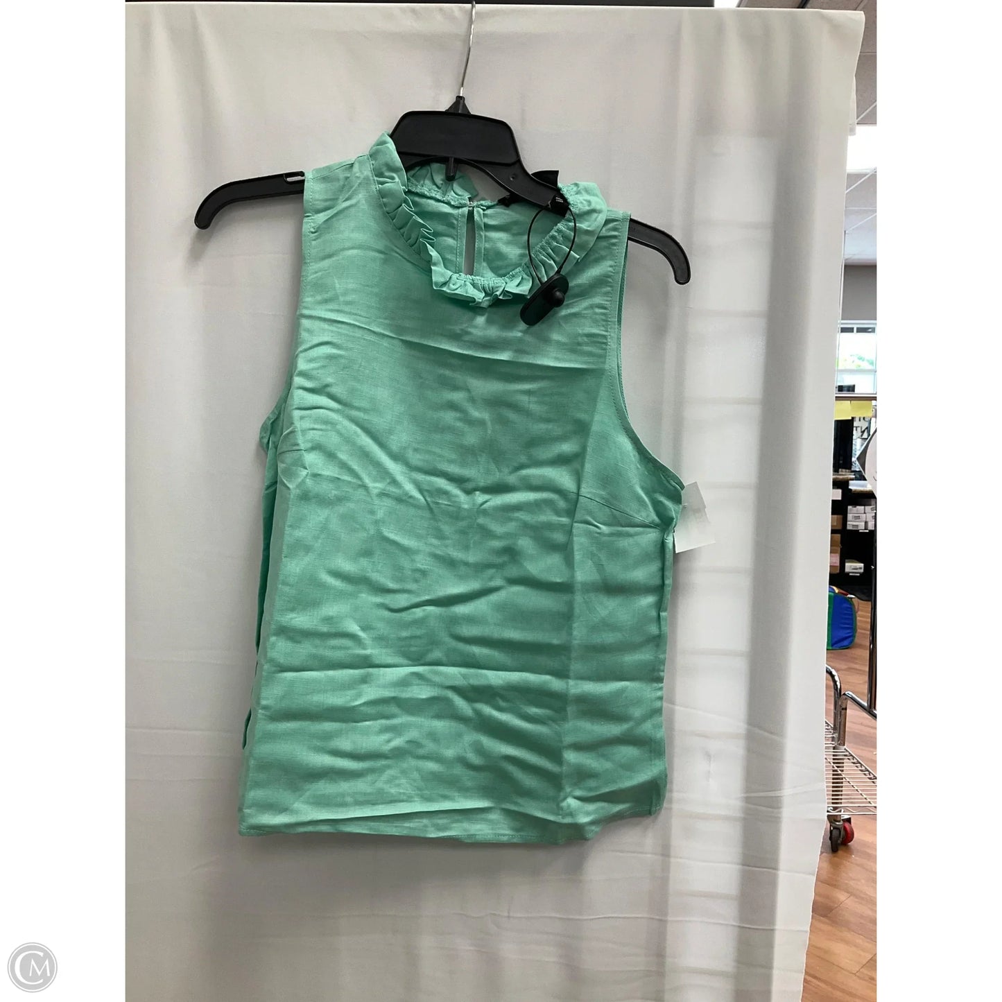 Top Sleeveless By New York And Co In Green, Size: S