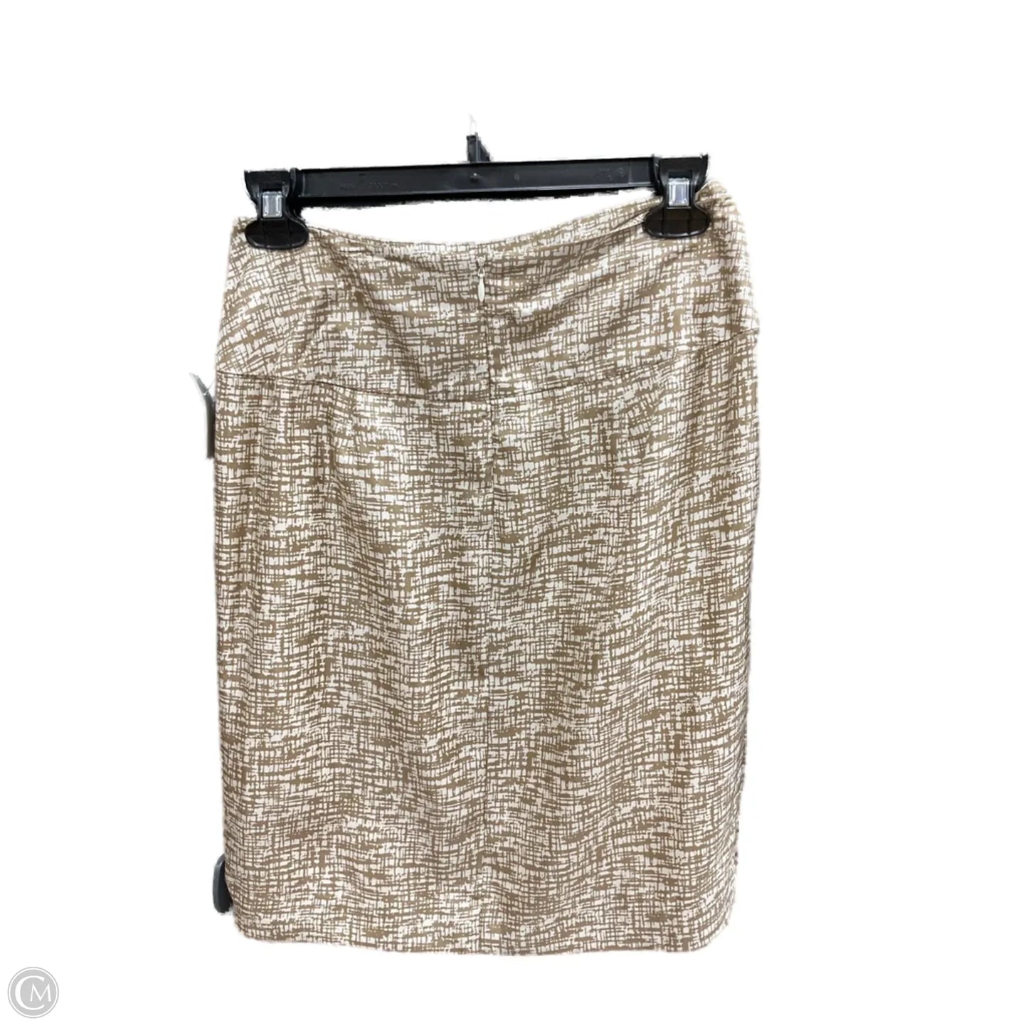 Skirt Mini & Short By Banana Republic In Brown & Cream, Size: Xs