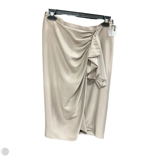 Skirt Midi By Bcbgmaxazria In Brown, Size: Xs