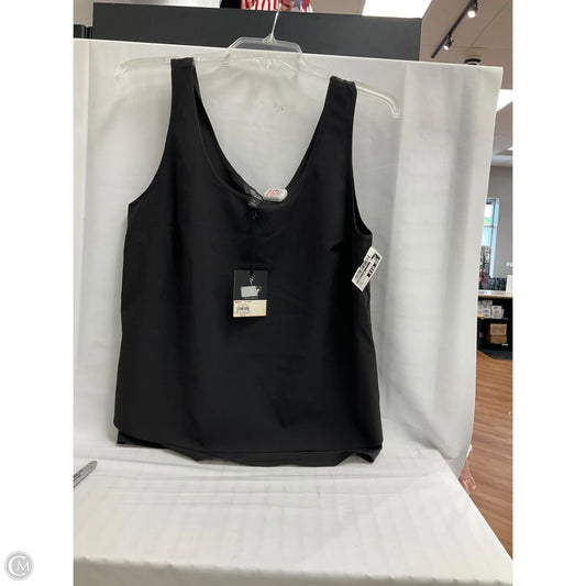 Top Sleeveless By Simply Vera In Black, Size: M