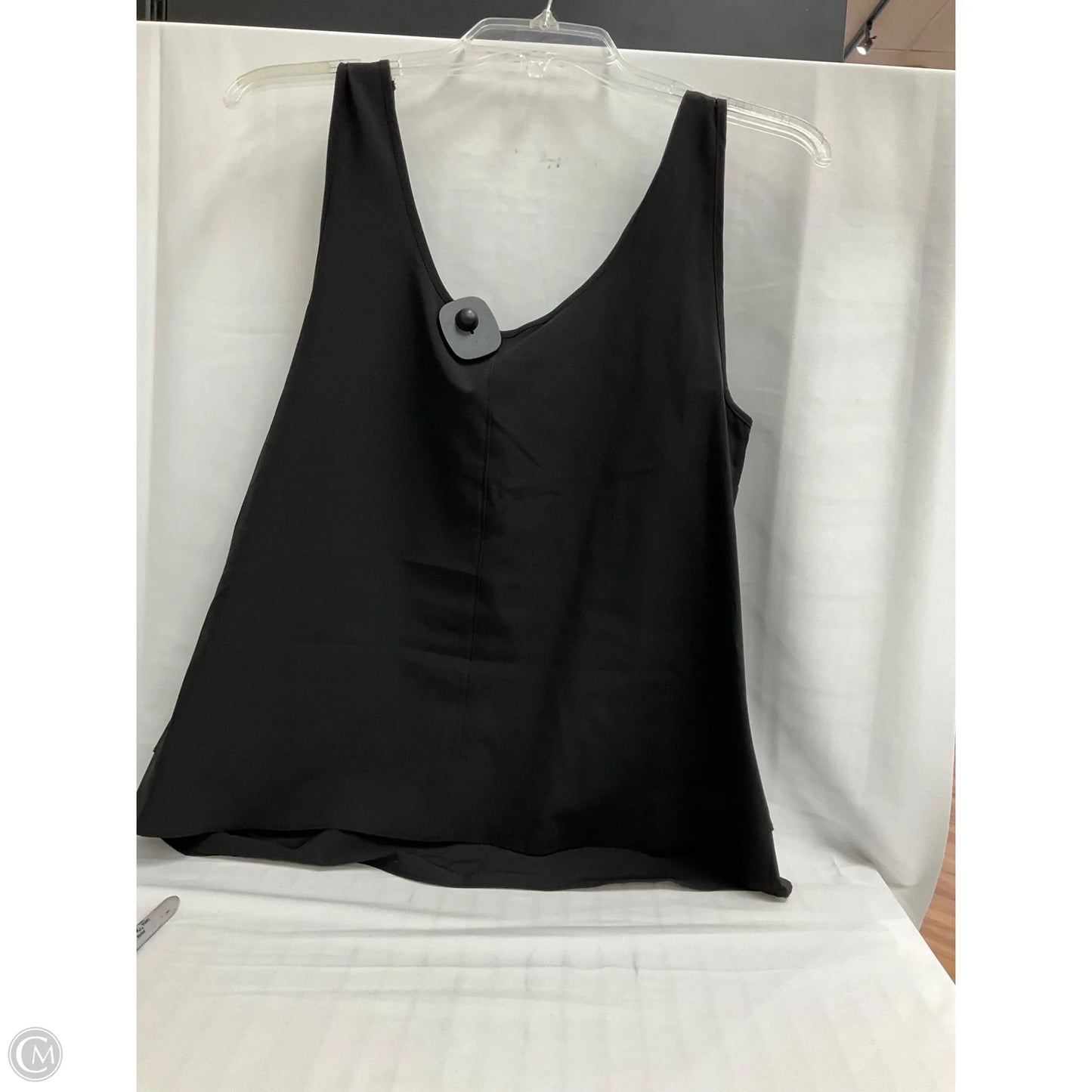 Top Sleeveless By Simply Vera In Black, Size: M