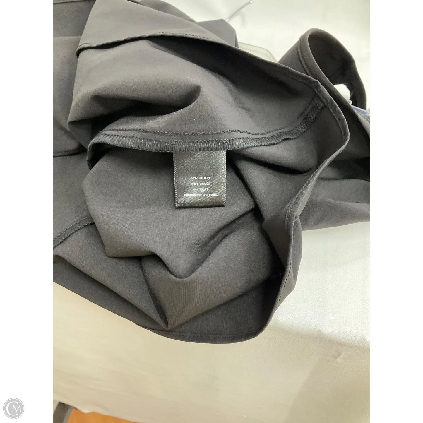 Top Sleeveless By Simply Vera In Black, Size: M