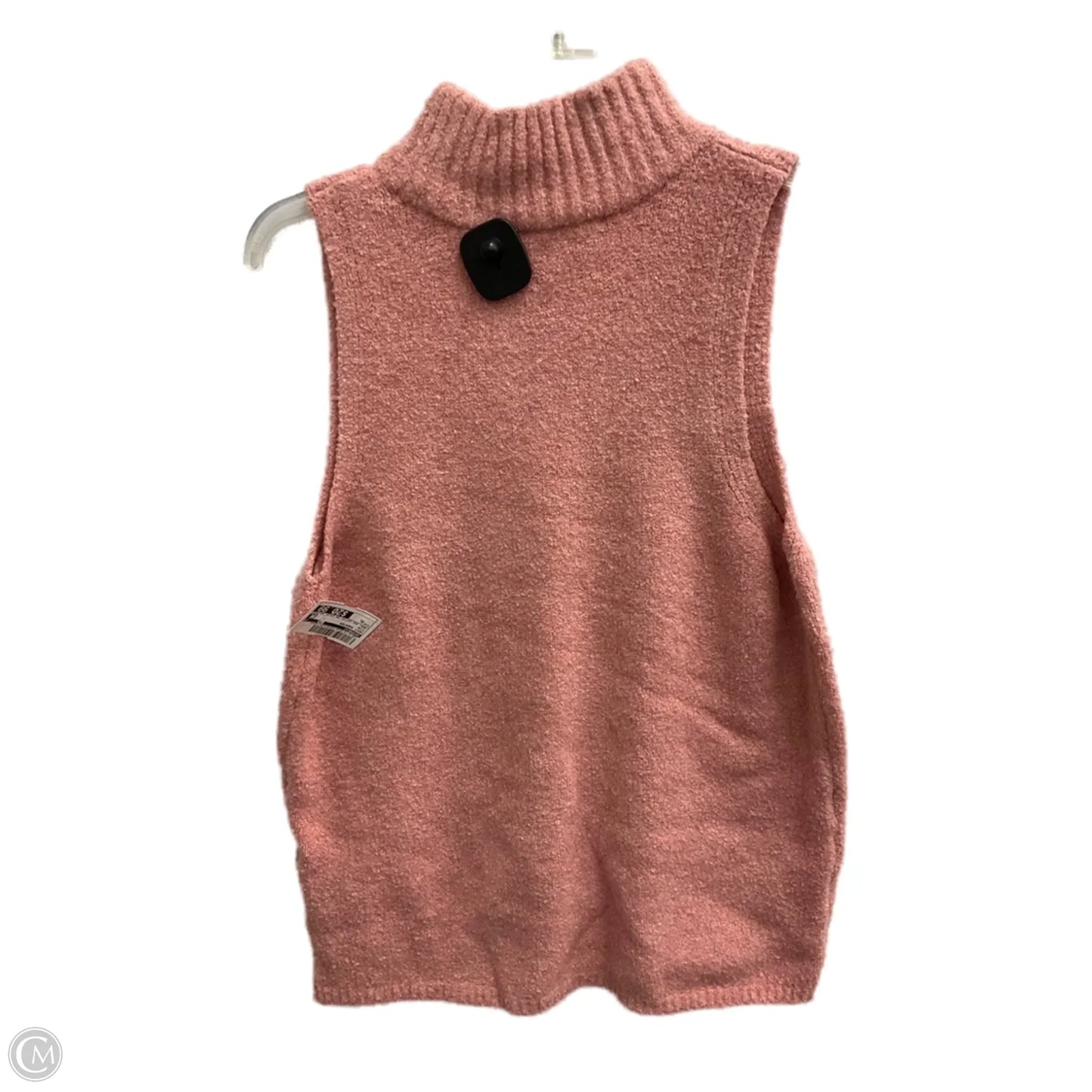 Vest Sweater By Express In Pink, Size: Xl