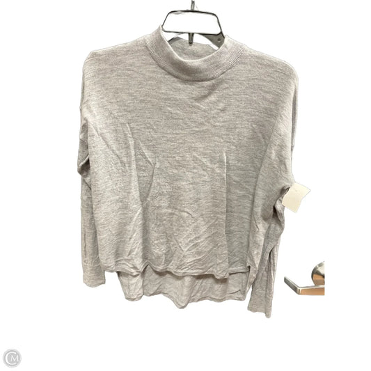 Top Long Sleeve Basic By Madewell In Grey, Size: S