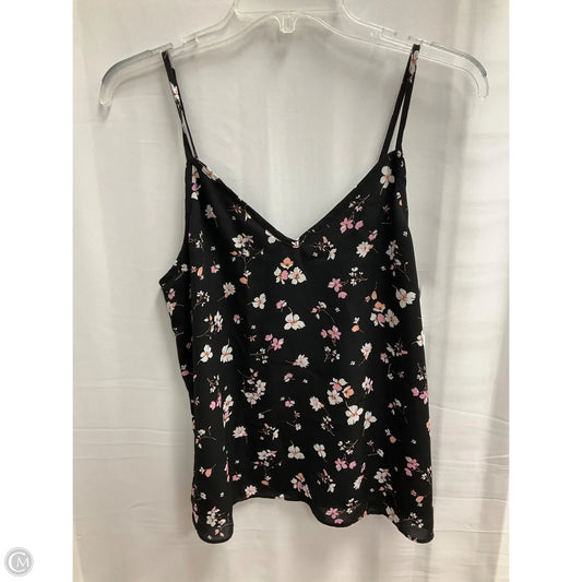 Top Sleeveless By Abound In Floral Print, Size: S