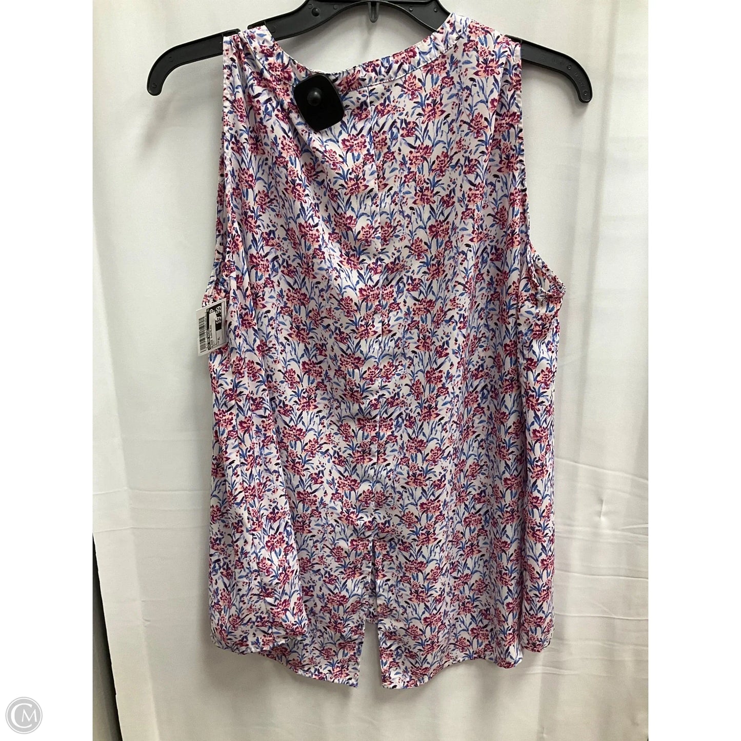 Blouse Sleeveless By Zac And Rachel In Multi-colored, Size: Xl