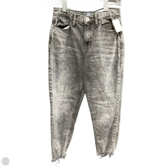 Jeans Straight By Gap In Black, Size: 14