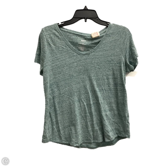 Top Short Sleeve By Sonoma In Green, Size: S