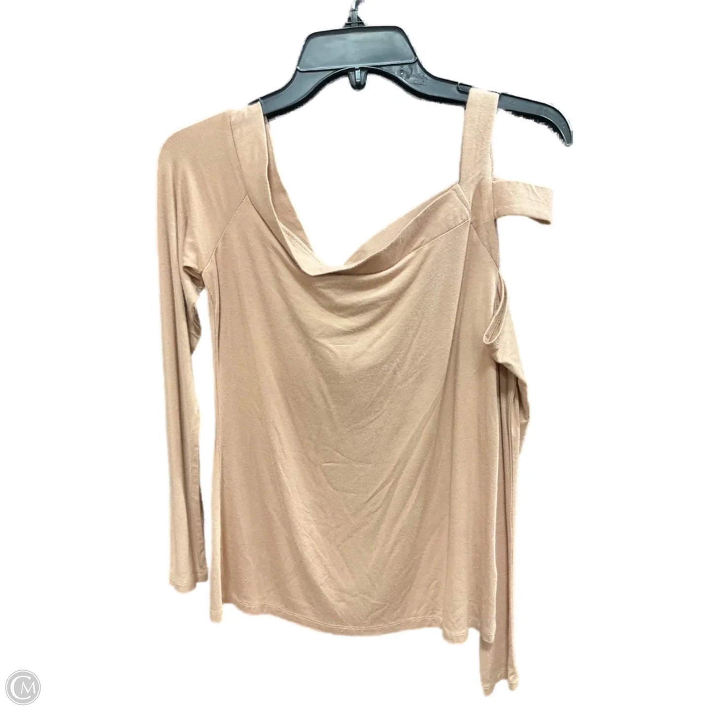 Top Long Sleeve By Lea & Viola In Peach, Size: S