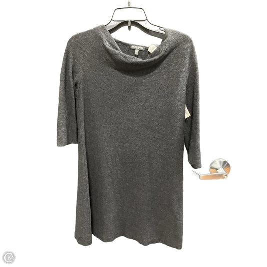 Top 3/4 Sleeve By Eileen Fisher In Grey, Size: Petite   S
