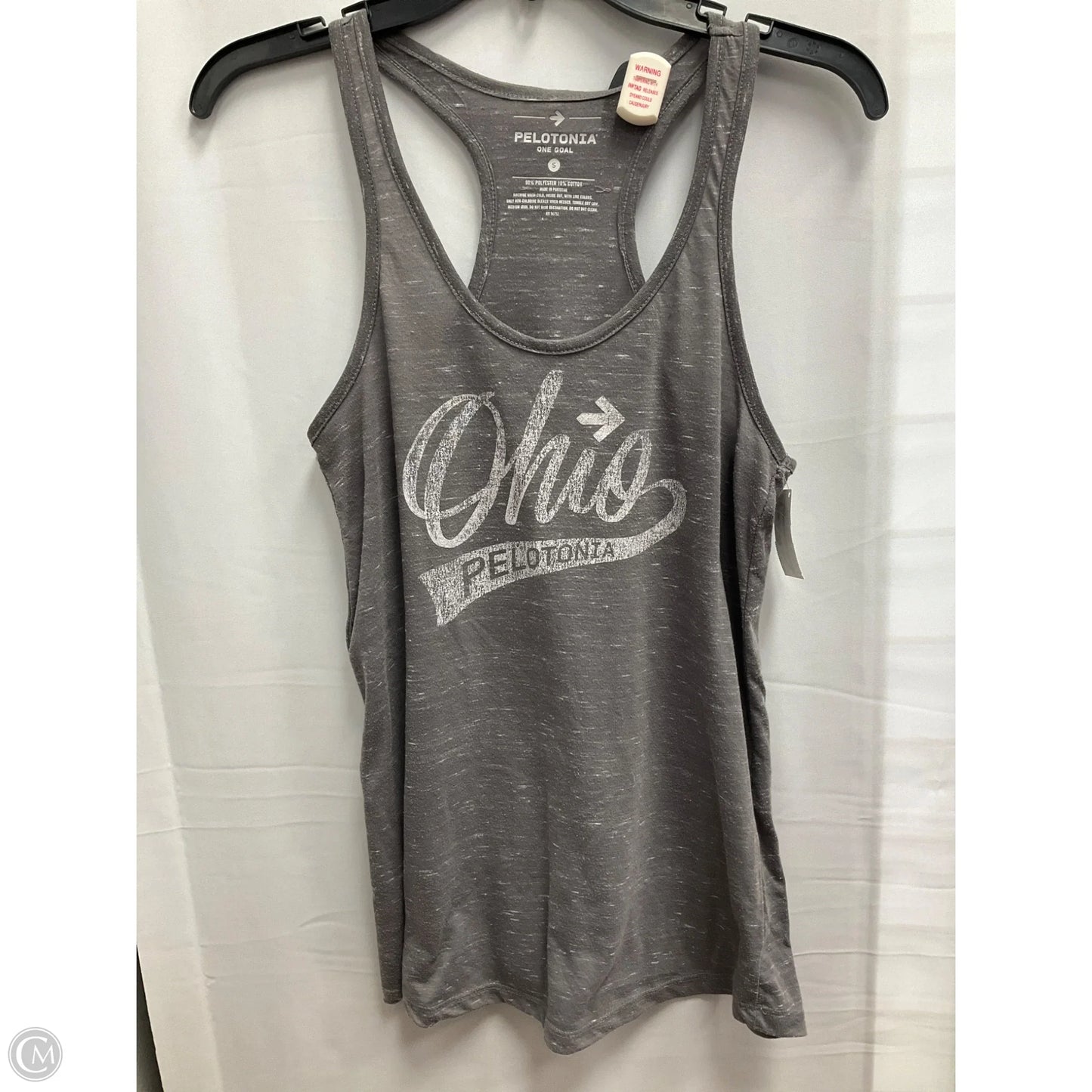 Tank Top By Clothes Mentor In Grey, Size: S