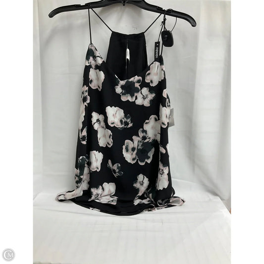 Blouse Sleeveless By Express In Floral Print, Size: M