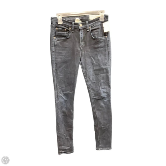 Jeans Skinny By Rag & Bones Jeans In Blue Denim, Size: 4