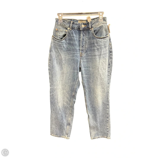 Jeans Straight By Everlane In Blue Denim, Size: 6