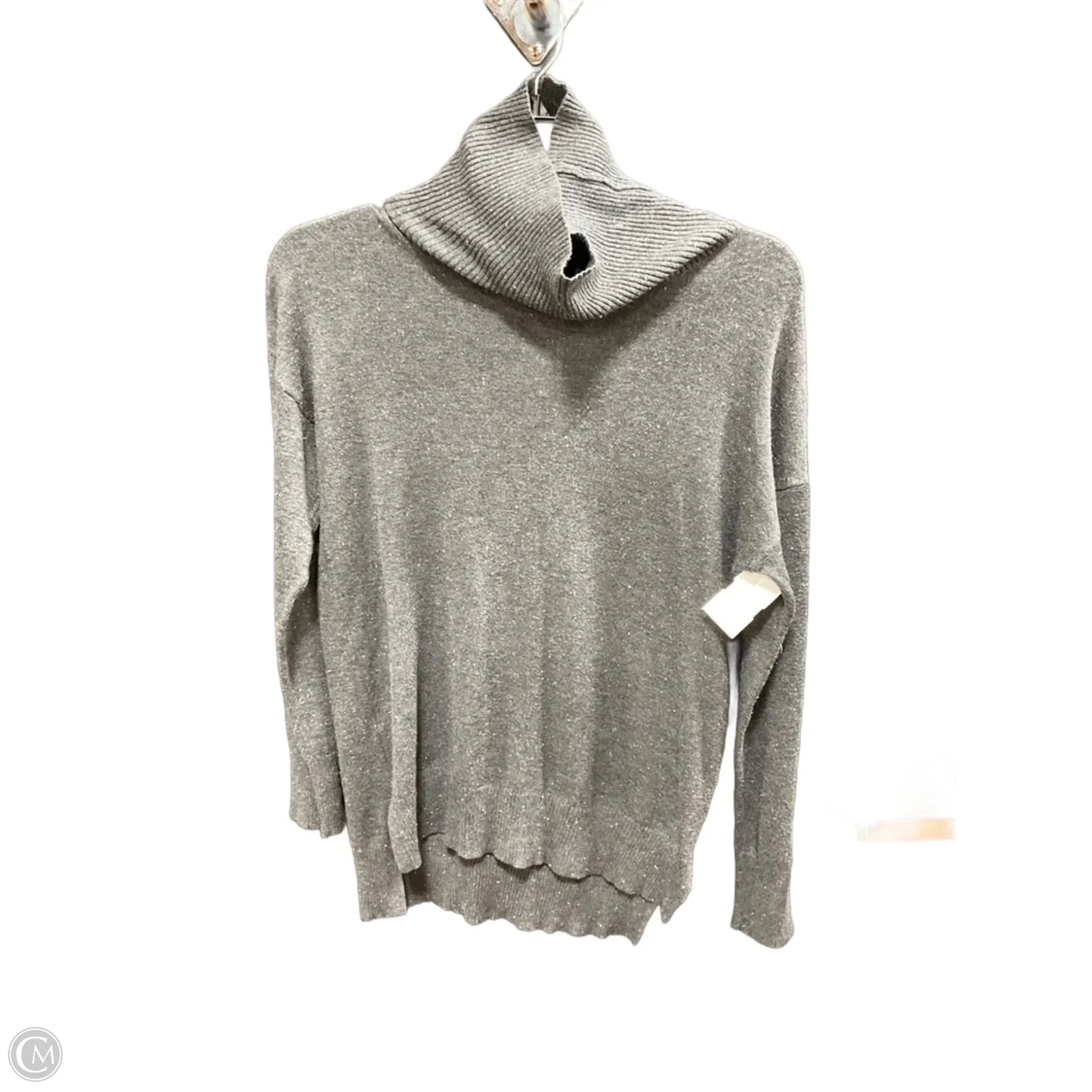 Top Long Sleeve Basic By Clothes Mentor In Grey, Size: S