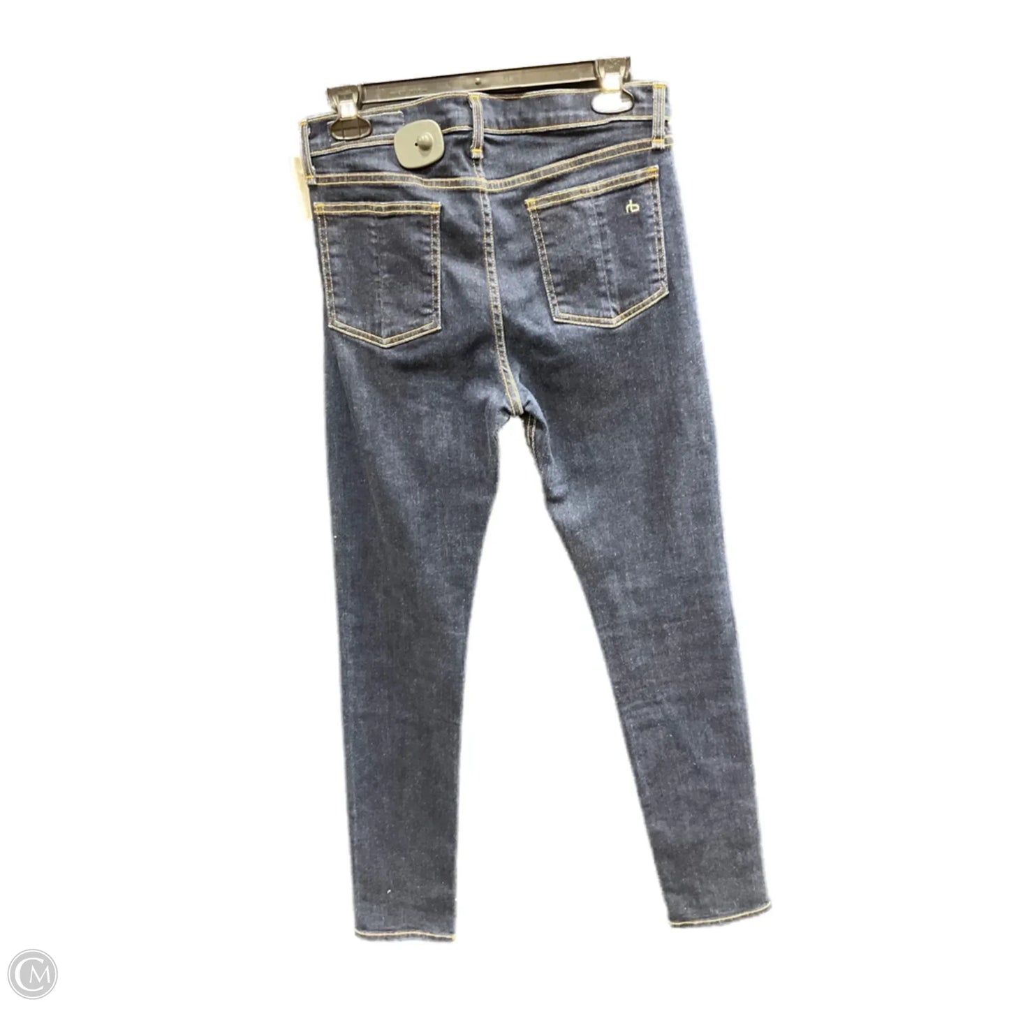 Jeans Skinny By Rag & Bones Jeans In Blue Denim, Size: 10