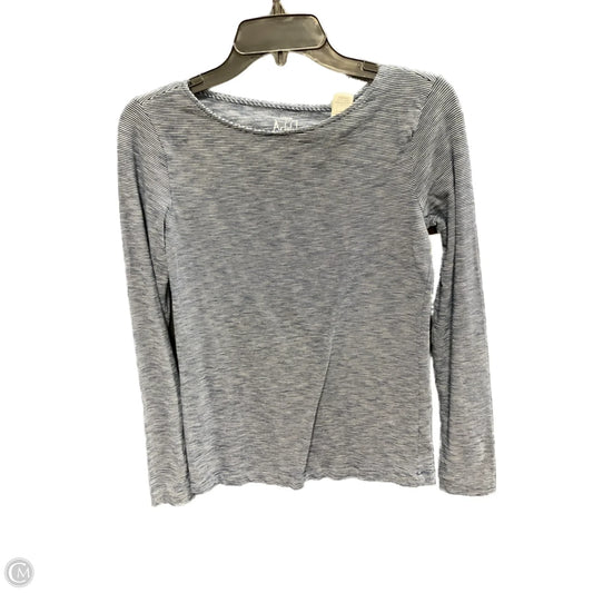 Top Long Sleeve By J. Crew In Blue, Size: Xs