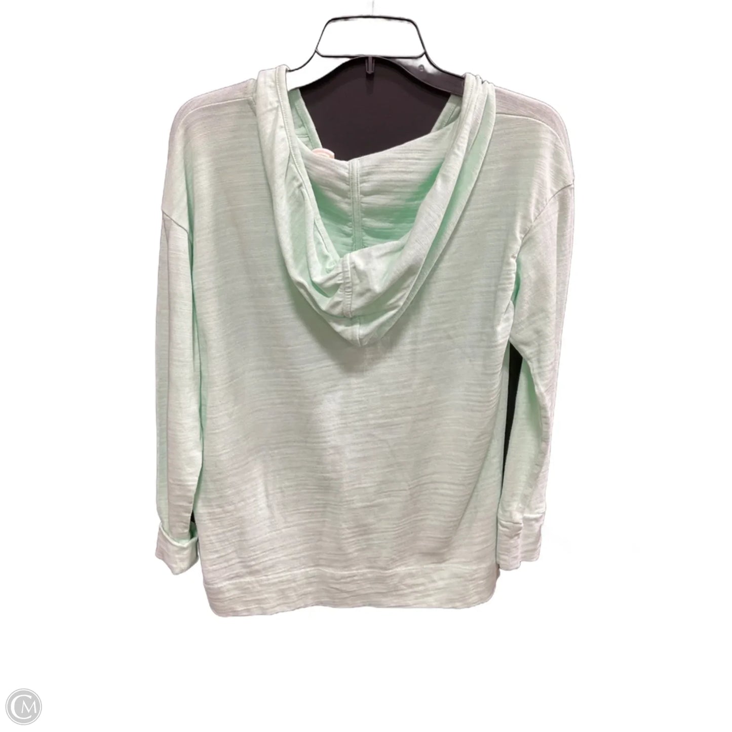 Top Long Sleeve By Loft In Aqua, Size: Xs