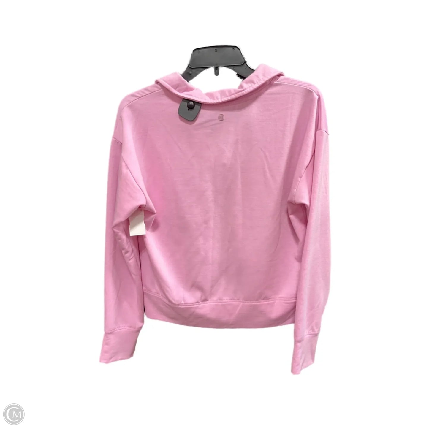 Athletic Sweatshirt Collar By Balance Collection In Pink, Size: S