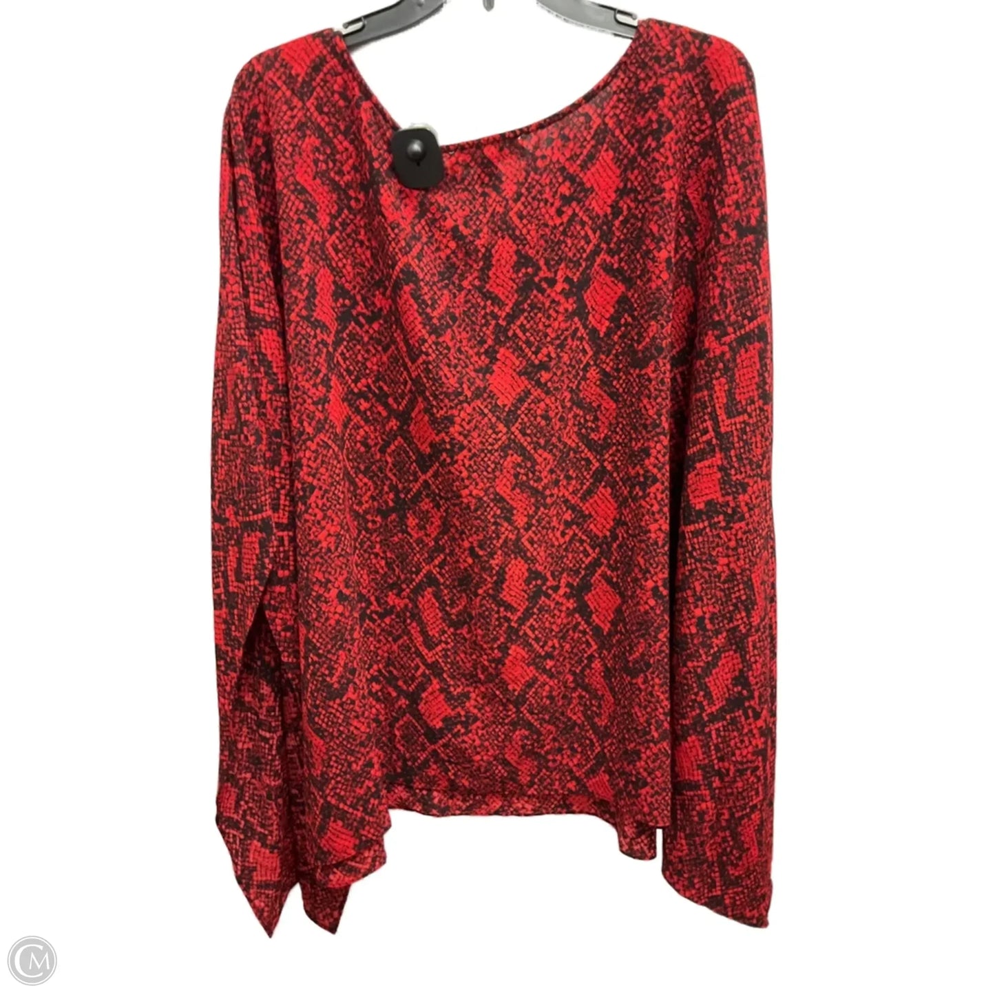 Top Sleeveless By Michael By Michael Kors In Red, Size: 3x