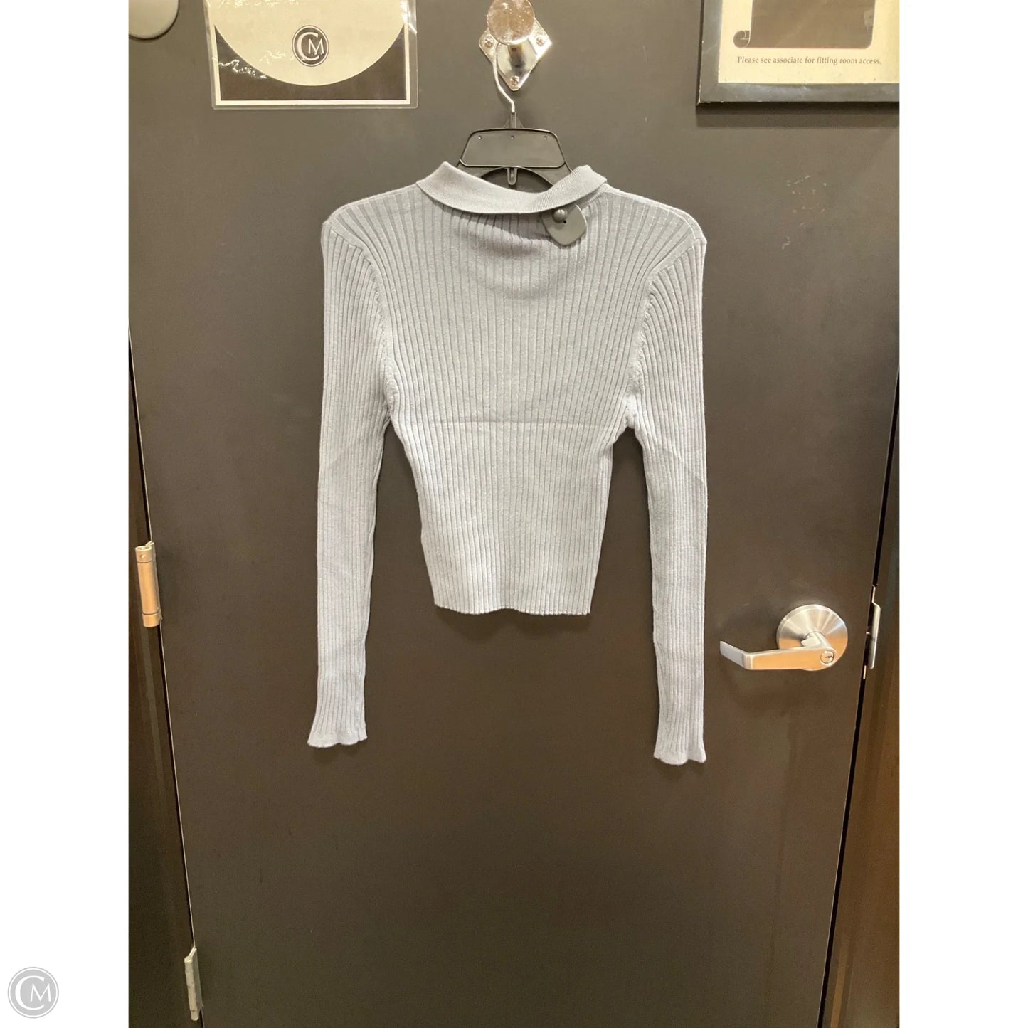 Top Long Sleeve By Love Tree In Blue, Size: L