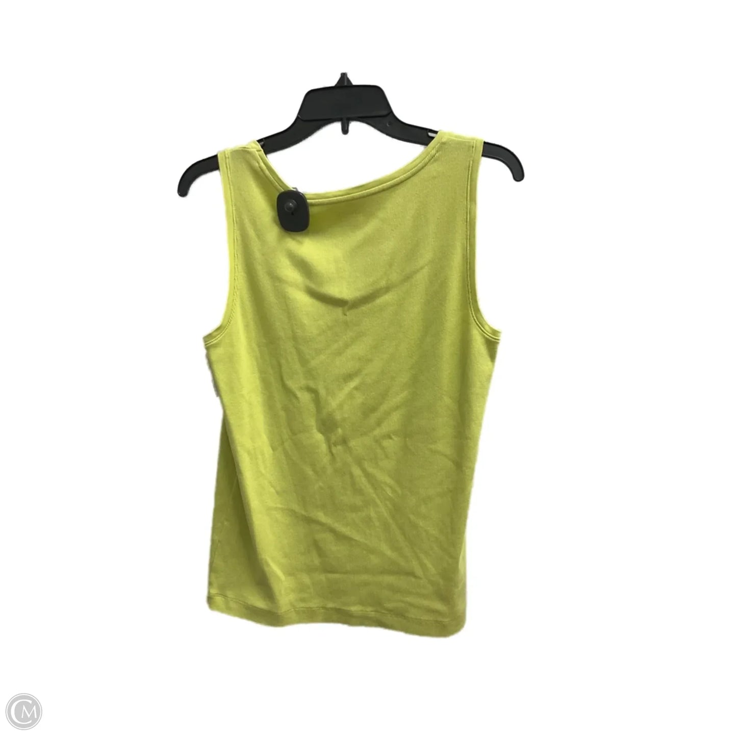 Tank Top By Chicos In Yellow, Size: L