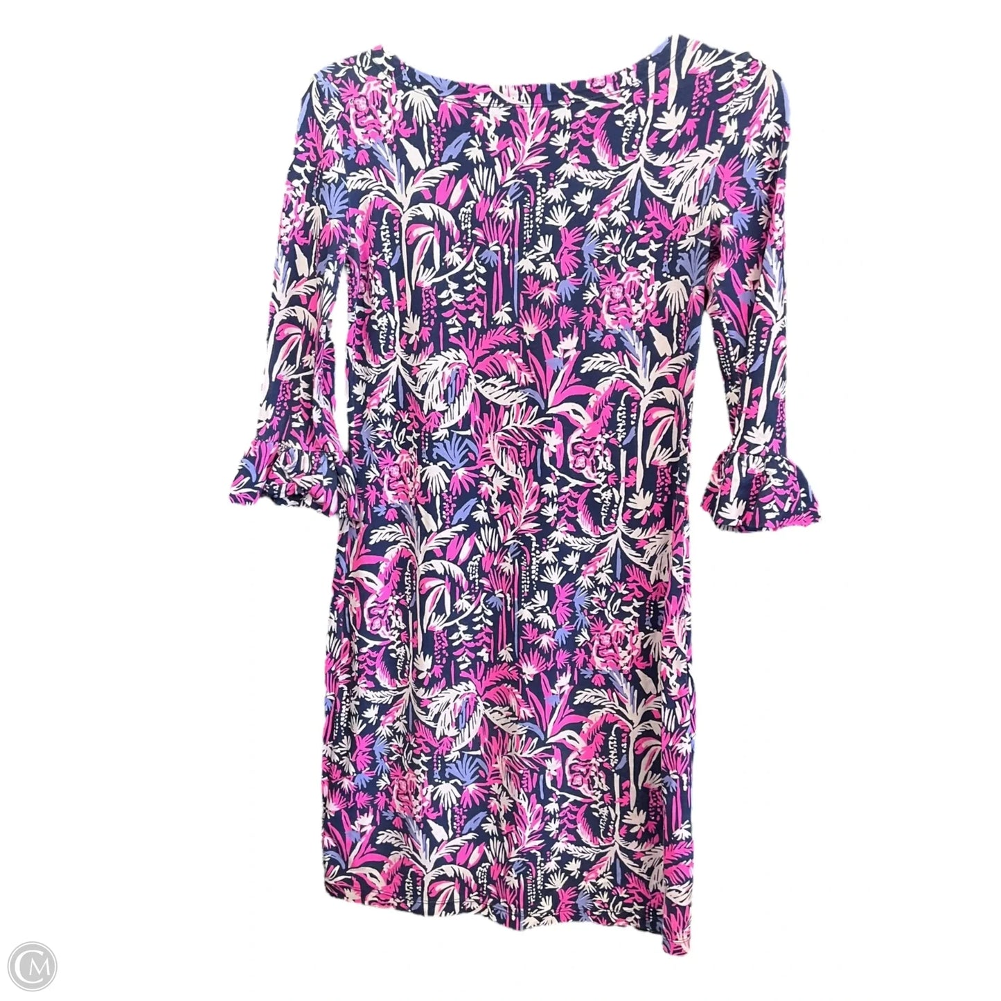 Dress Designer By Lilly Pulitzer In Floral Print, Size: Xxs