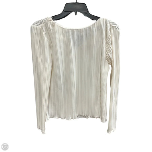 Top Long Sleeve By Loft In Cream, Size: Sp