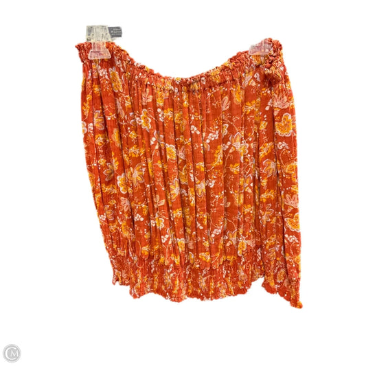 Top Long Sleeve By Rachel Zoe In Floral Print, Size: L