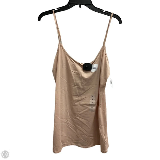 Tank Top By Old Navy In Peach, Size: Xl