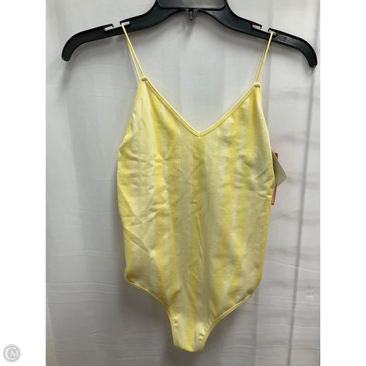 Bodysuit By Colsie In Yellow, Size: M