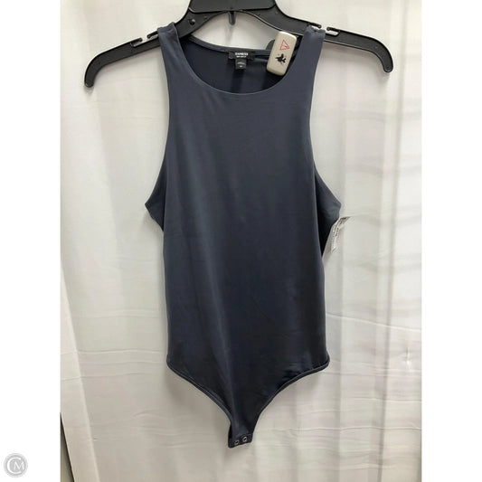 Bodysuit By Express In Grey, Size: Xs