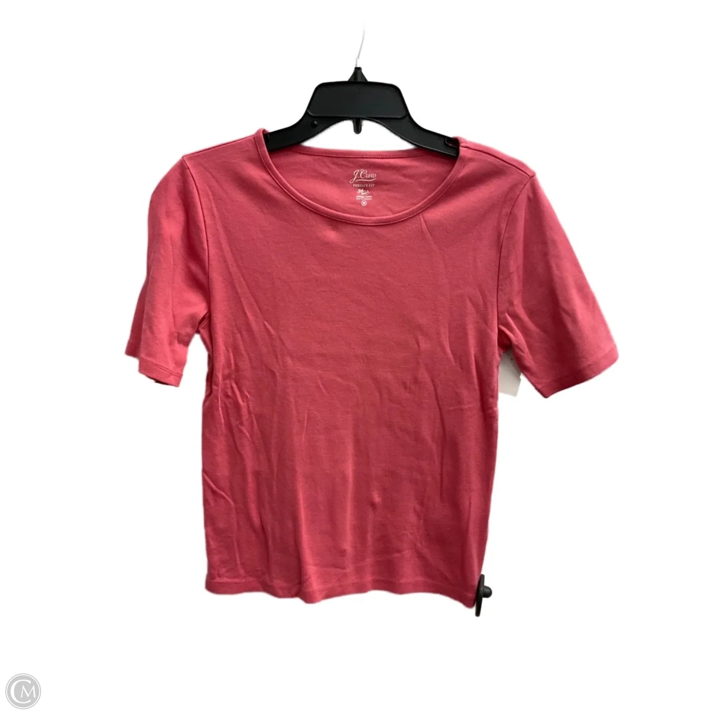 Top Short Sleeve Basic By J. Crew In Pink, Size: M