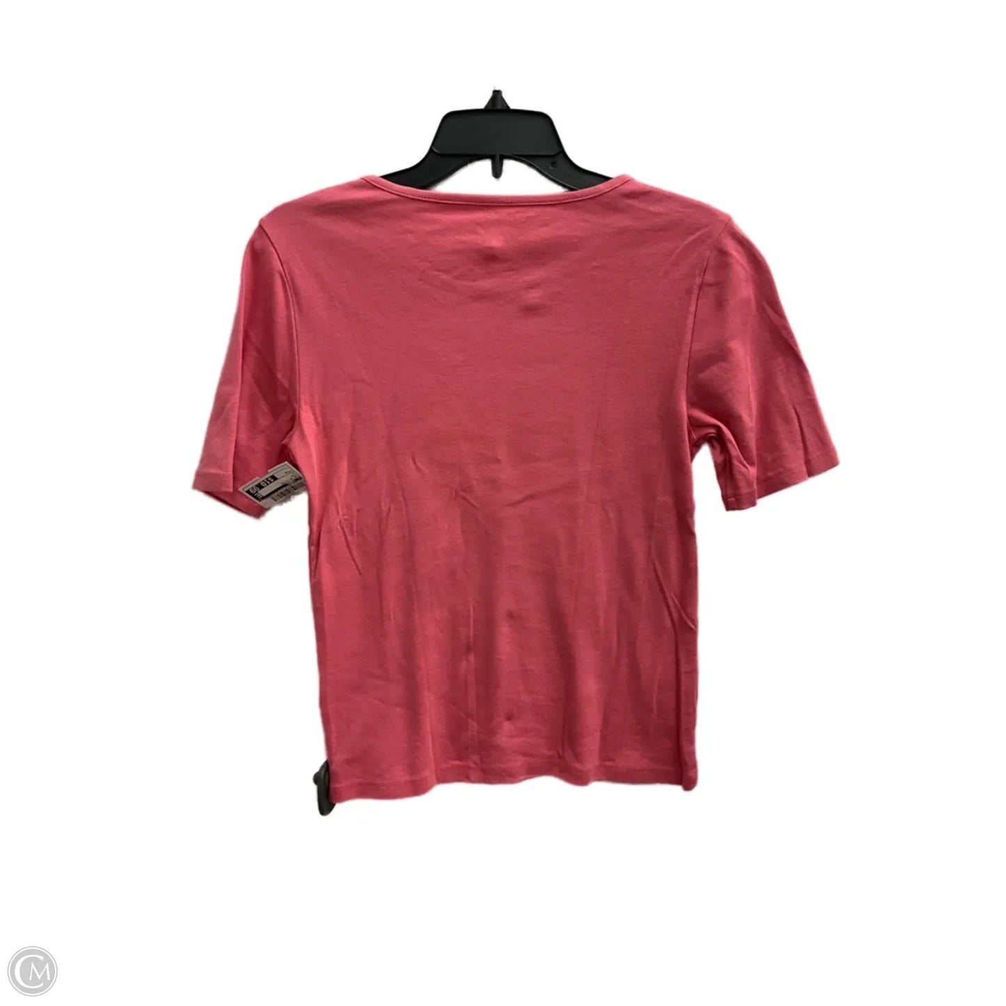 Top Short Sleeve Basic By J. Crew In Pink, Size: M