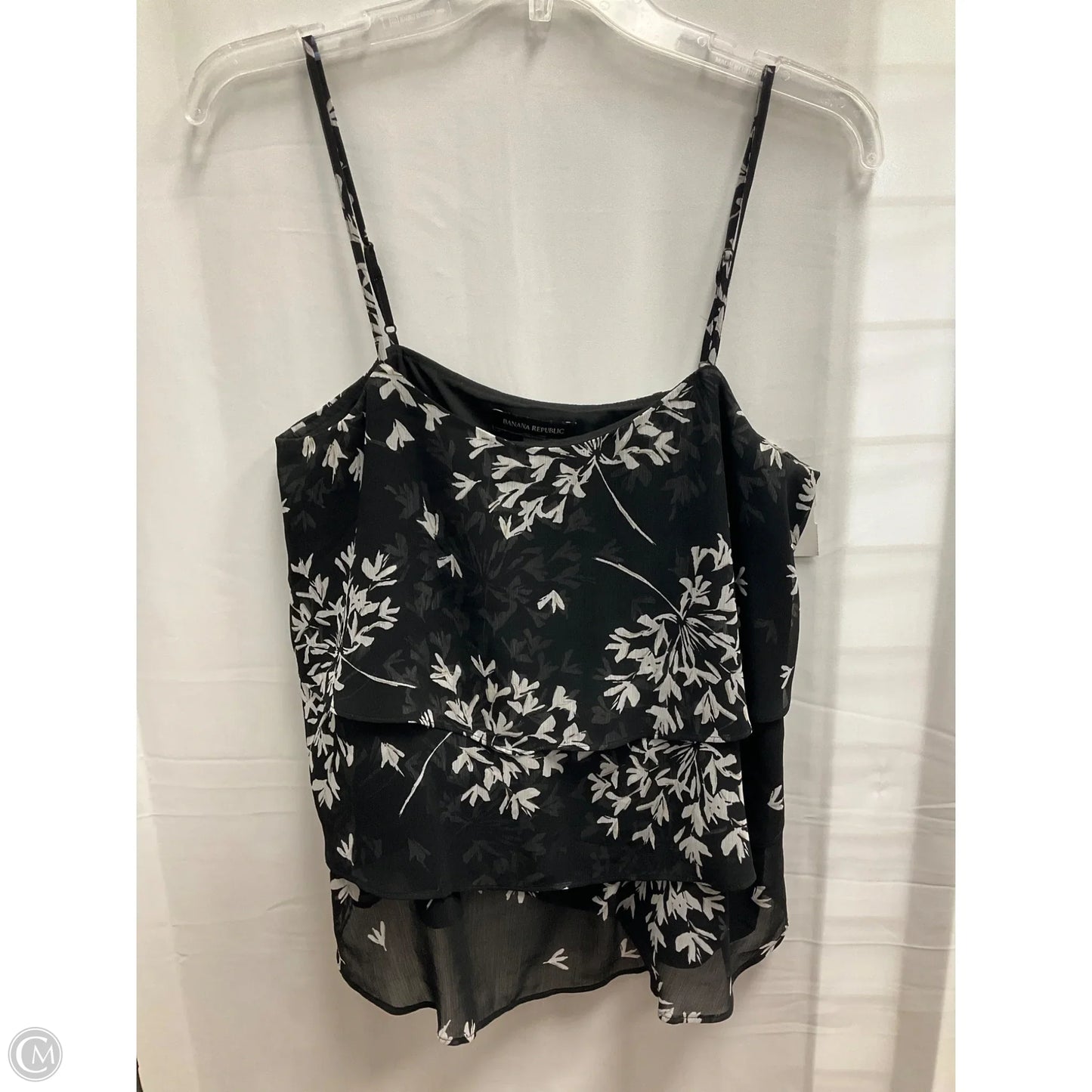 Top Sleeveless By Banana Republic In Floral Print, Size: S