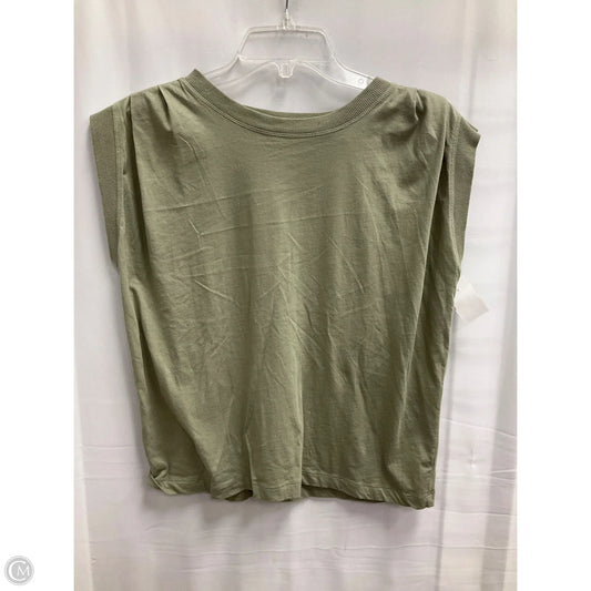 Top Sleeveless Basic By Loft In Green, Size: Xs