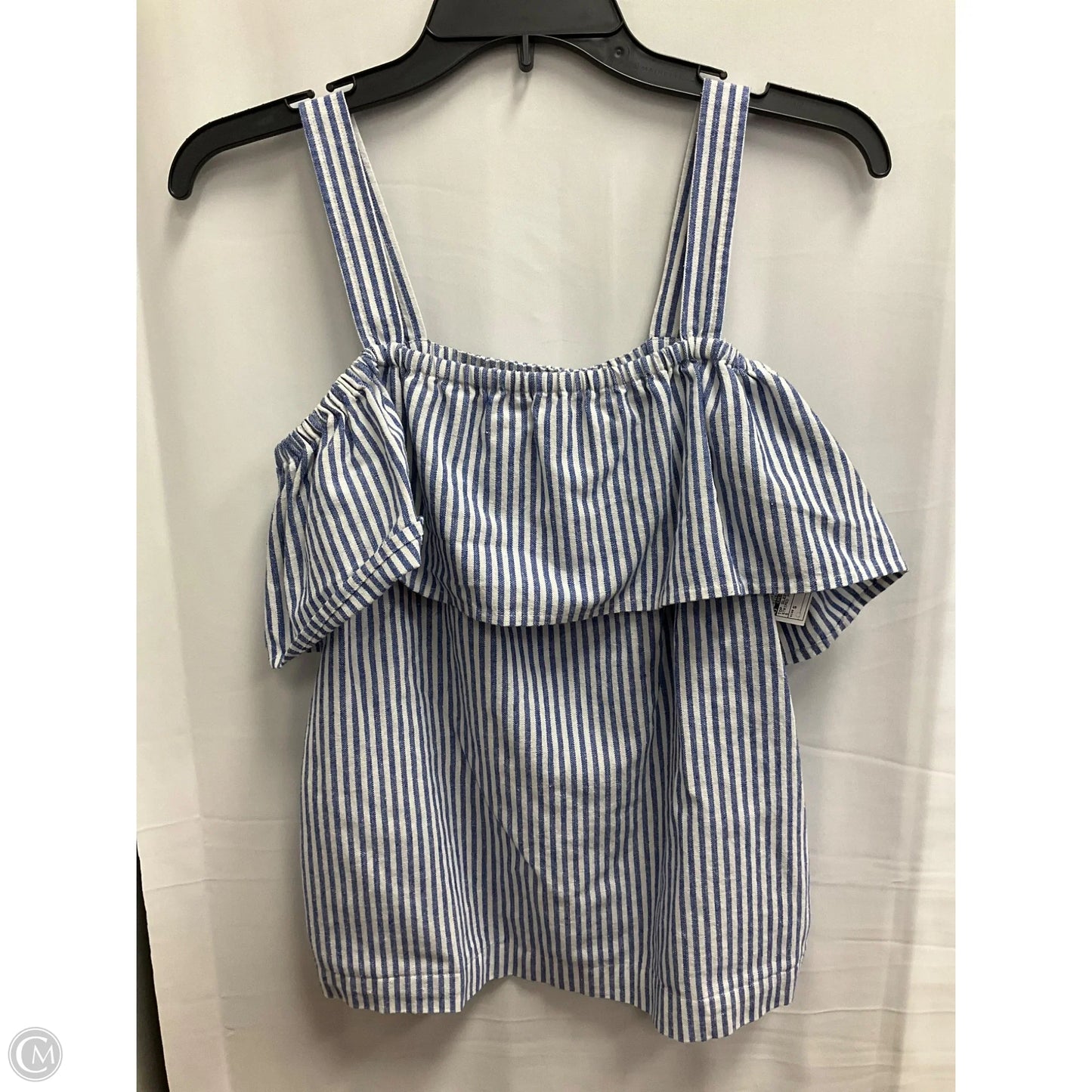 Top Sleeveless By J. Crew In Striped Pattern, Size: S