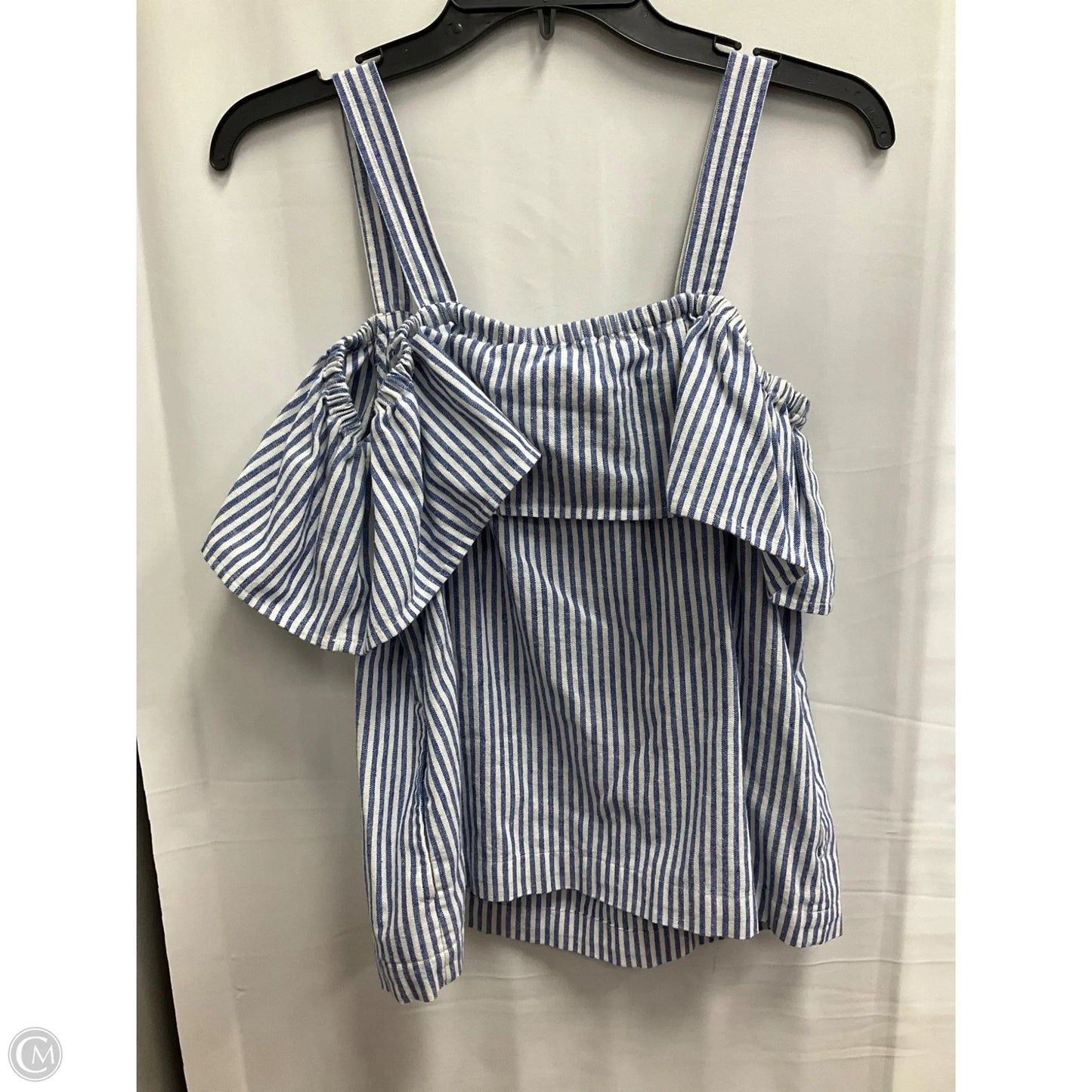 Top Sleeveless By J. Crew In Striped Pattern, Size: S