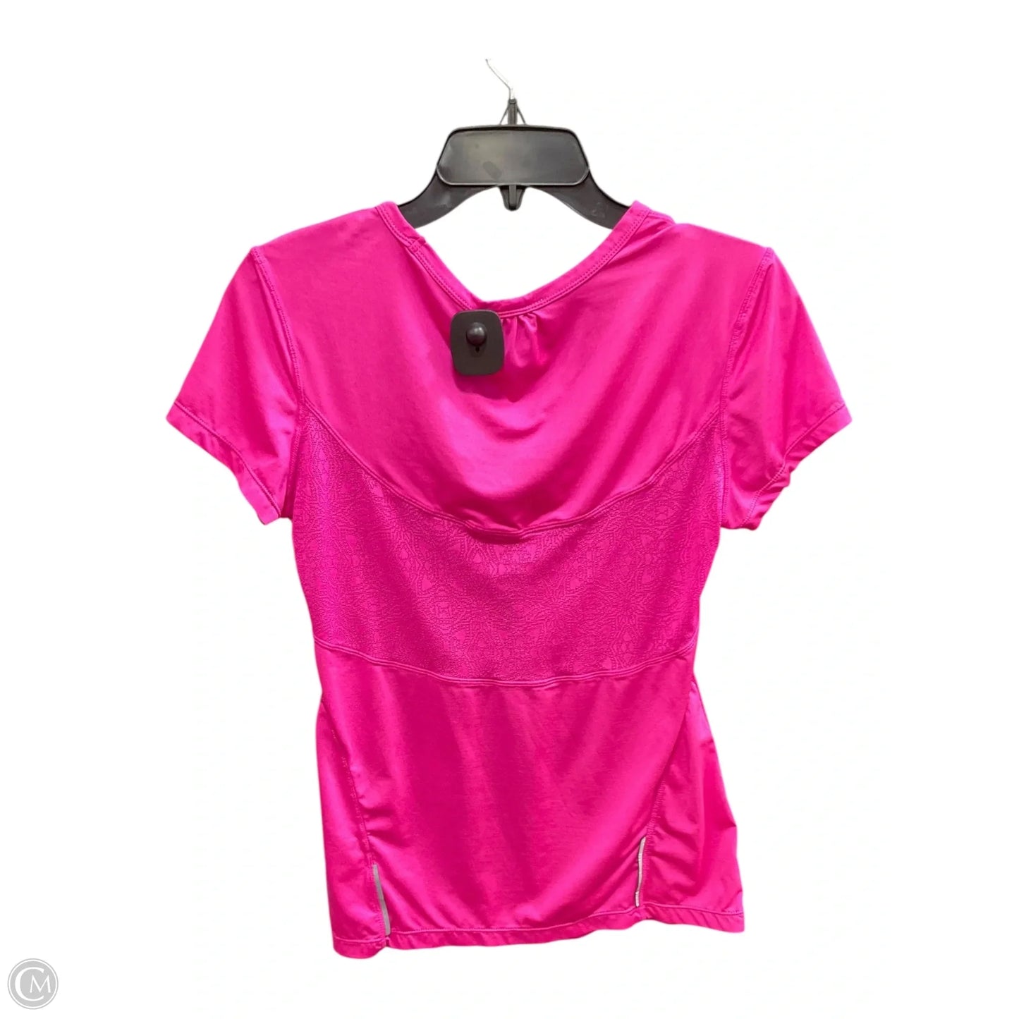 Athletic Top Short Sleeve By Athleta In Pink, Size: S