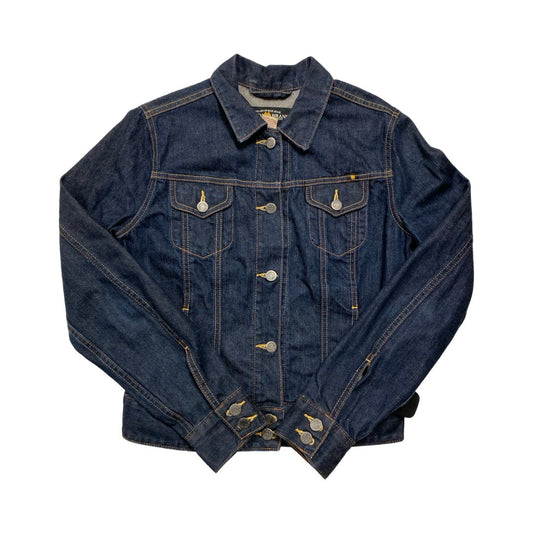 Jacket Denim By Lucky Brand In Blue Denim, Size:S