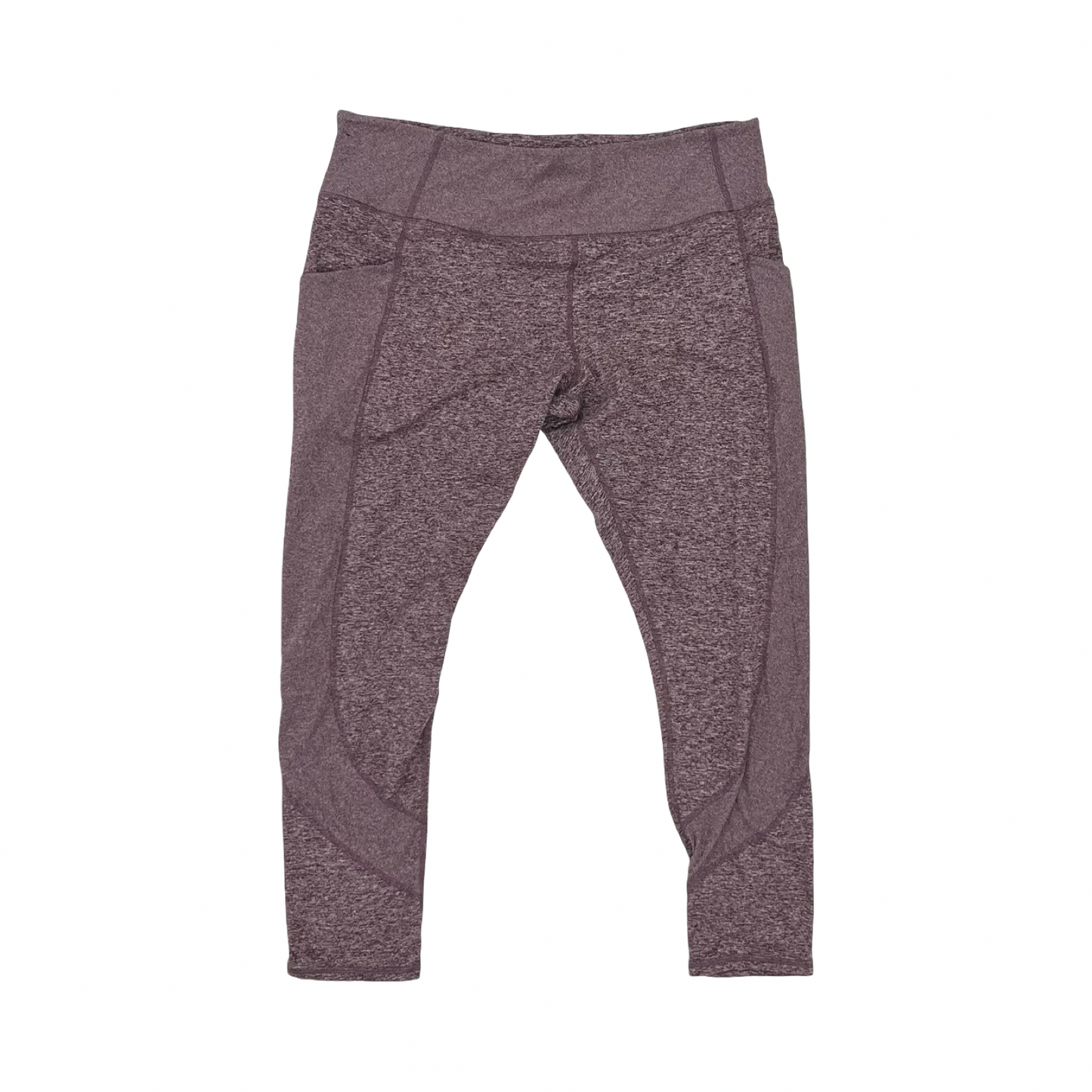 Athletic Leggings Capris By Members Mark In Purple, Size:Xxl