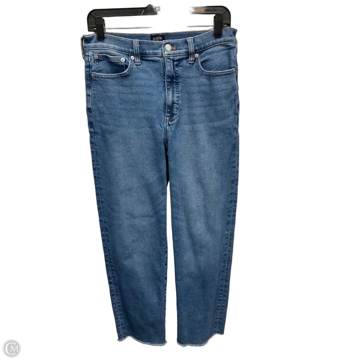 Jeans Cropped By J. Crew In Blue Denim, Size: 6