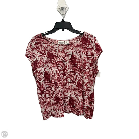 Top Sleeveless By Rachel Zoe In Red, Size: L