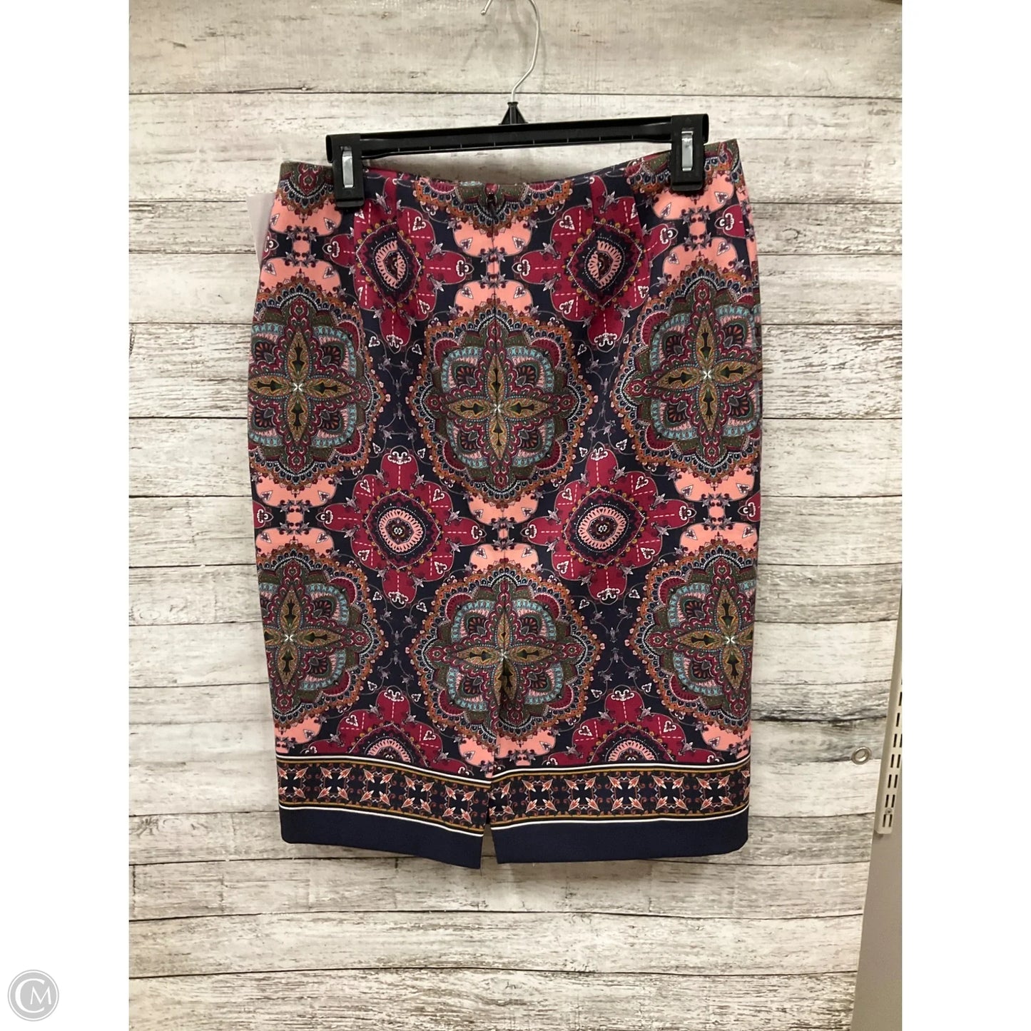 Skirt Midi By Talbots In Red, Size: 4