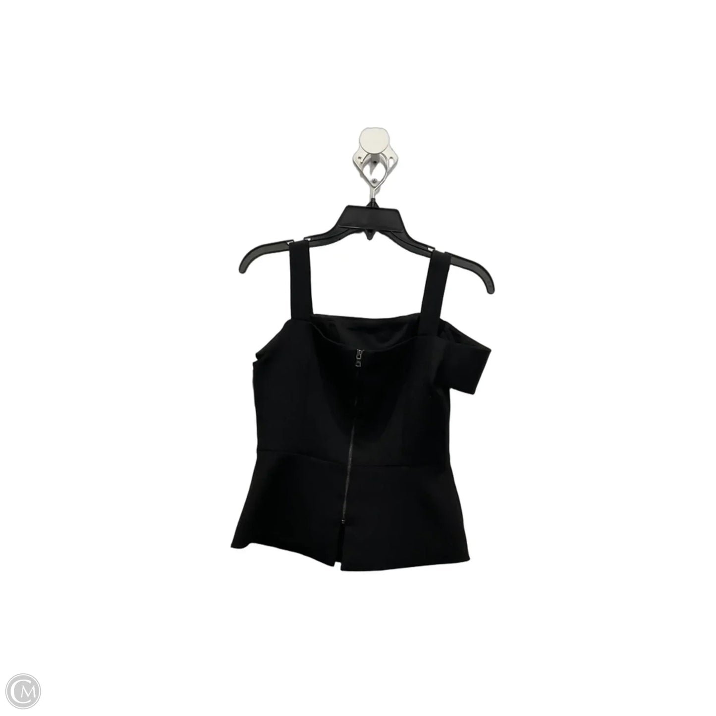 Top Short Sleeve By Bcbgmaxazria In Black, Size: Xs