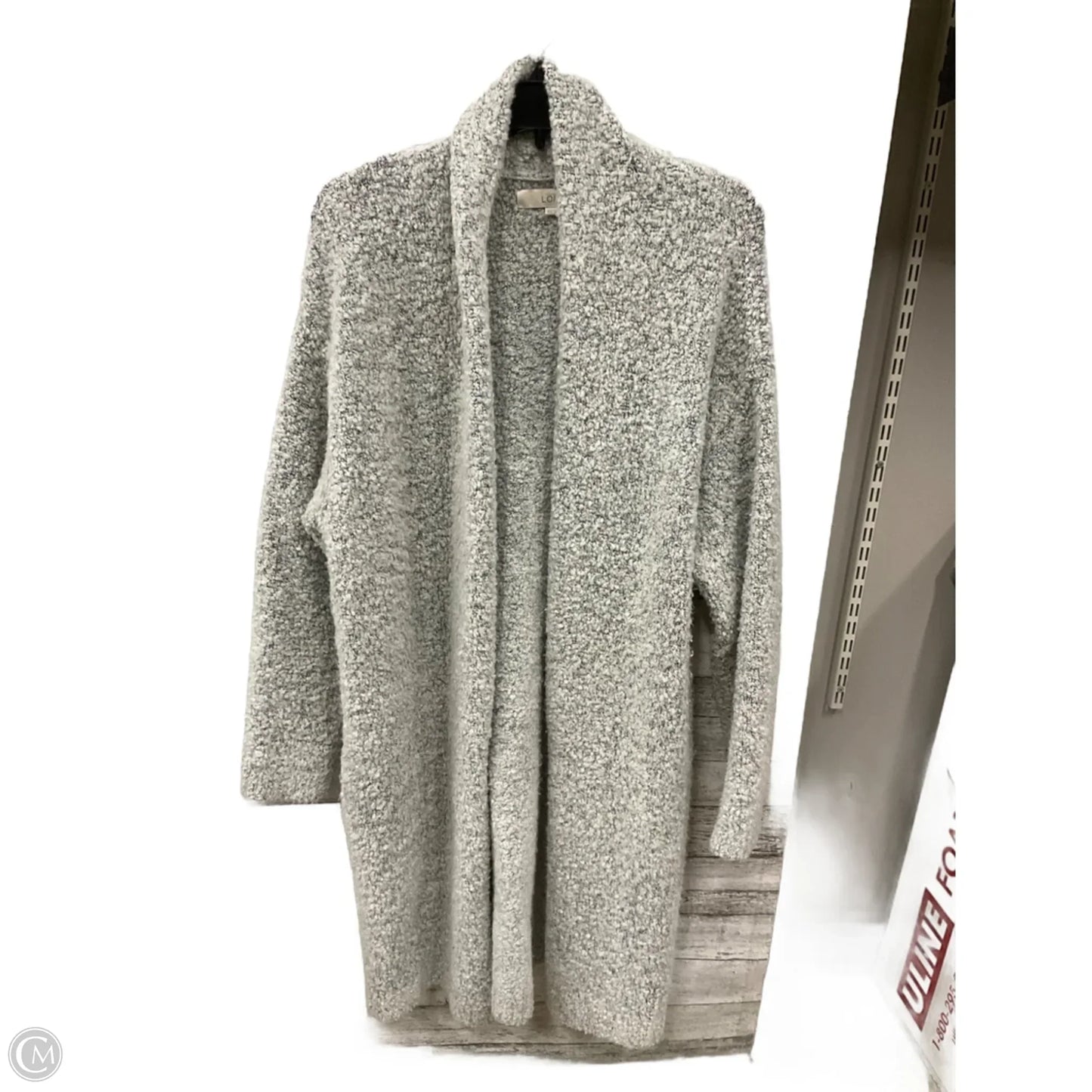Cardigan By Loft In Grey, Size: S