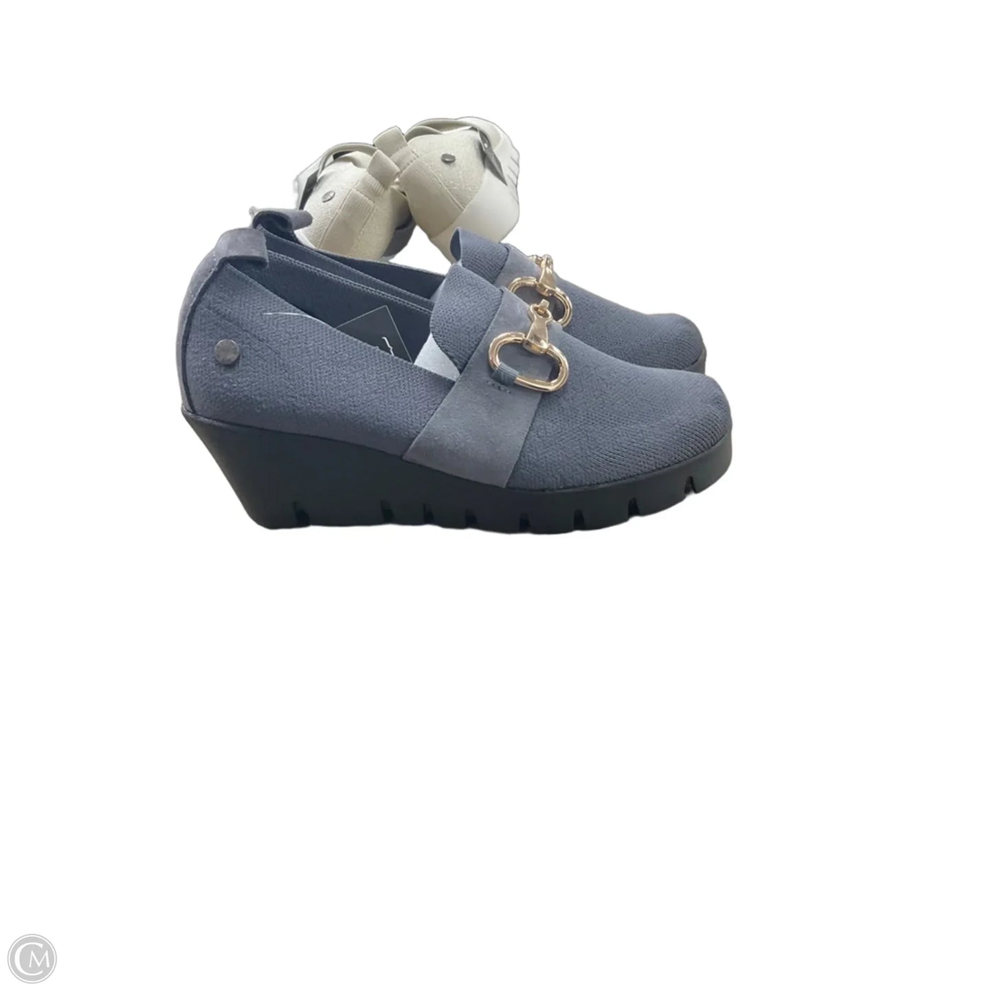 Shoes Flats By Bernie Mev In Grey, Size: 11