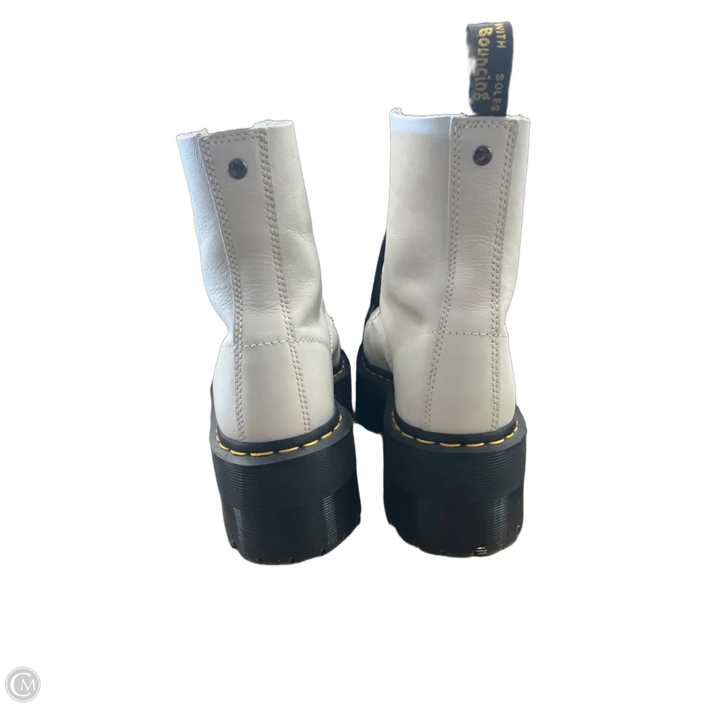 Boots Ankle Flats By Dr Martens In White, Size: 8