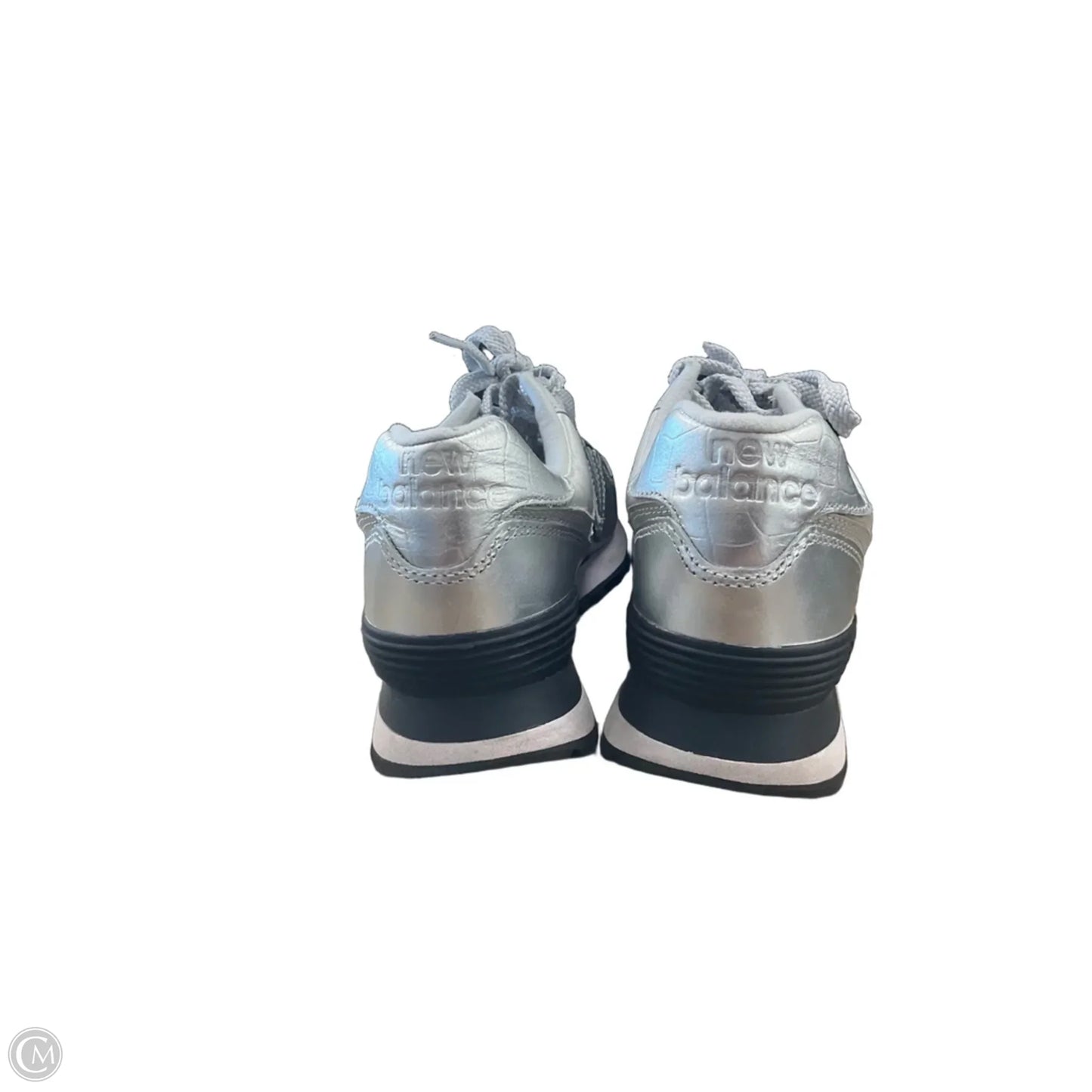 Shoes Sneakers By New Balance In Silver, Size: 8