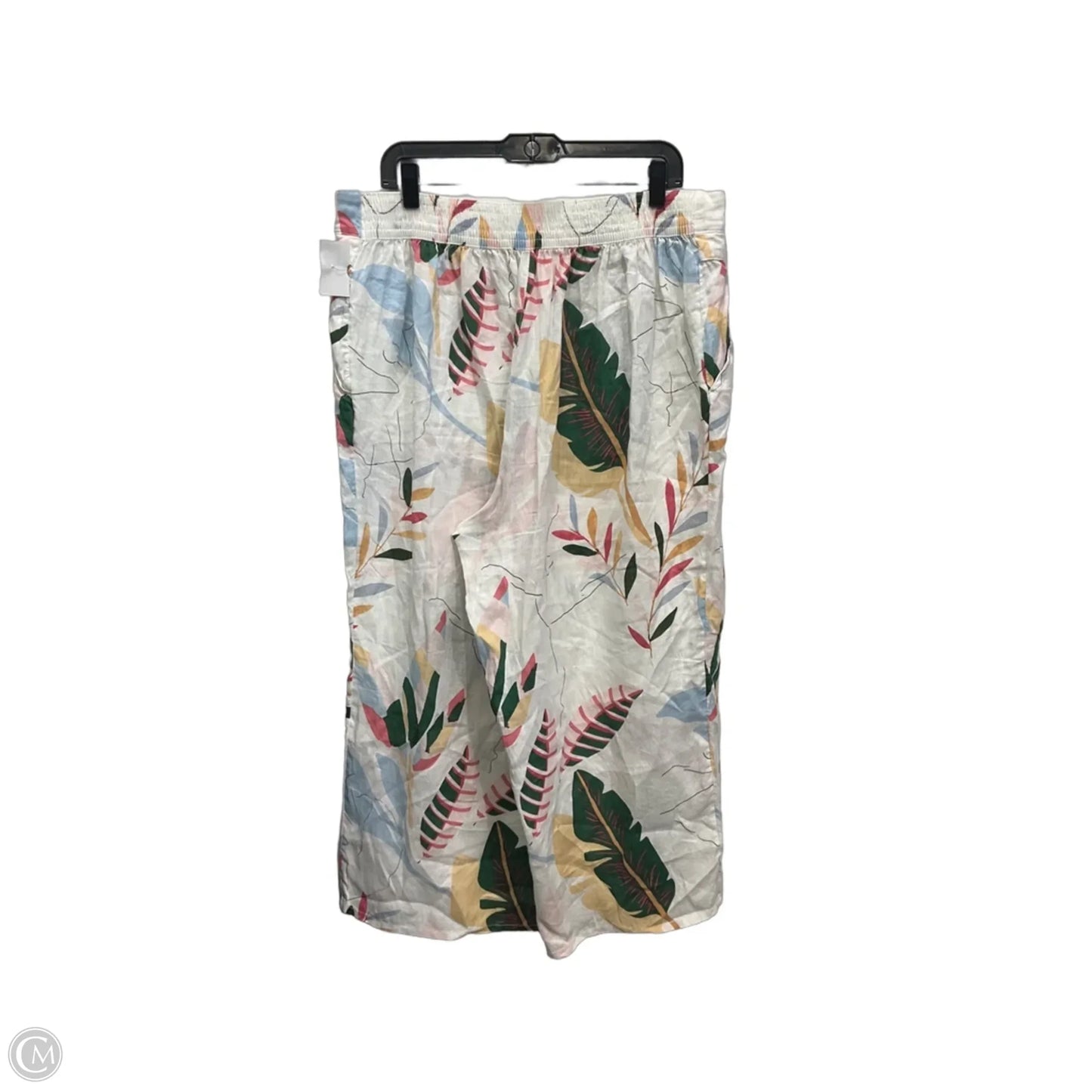 Pants Linen By Cynthia Rowley In White, Size: 16